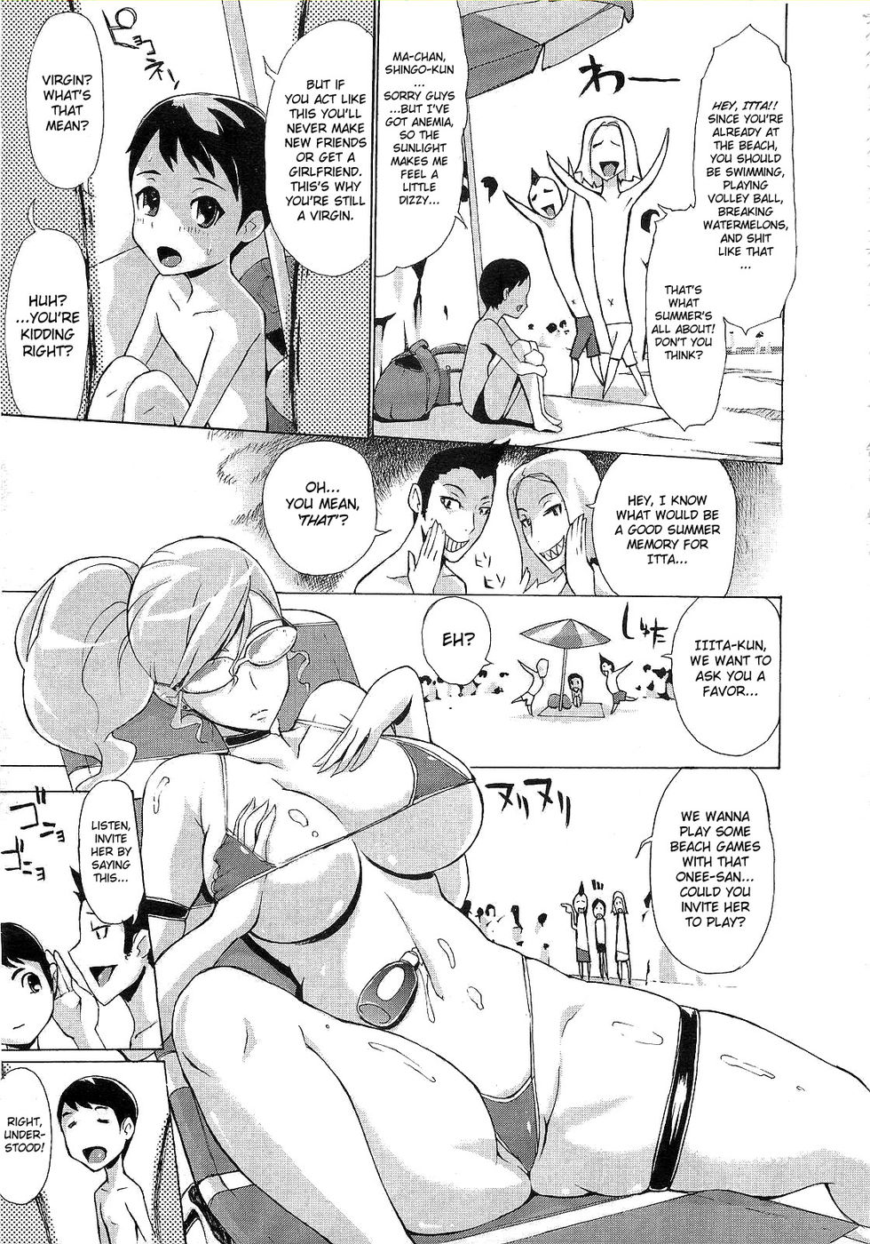 Hentai Manga Comic-Adventure with Bikini Onee-san-Read-3